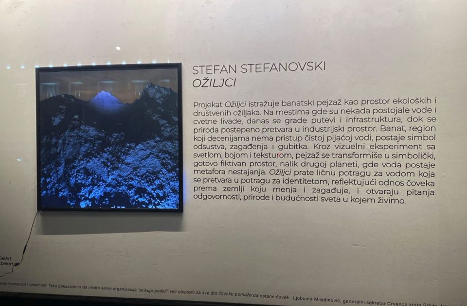 Izložba "Ožiljci" Stefana Stefanovskog u Galeriji na Štrafti
