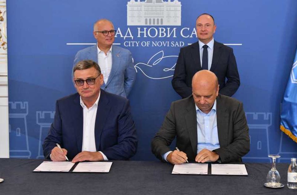 Es wurde eine Vereinbarung über den Wiederaufbau der Straßen Temerin und Rumenaki unterzeichnet