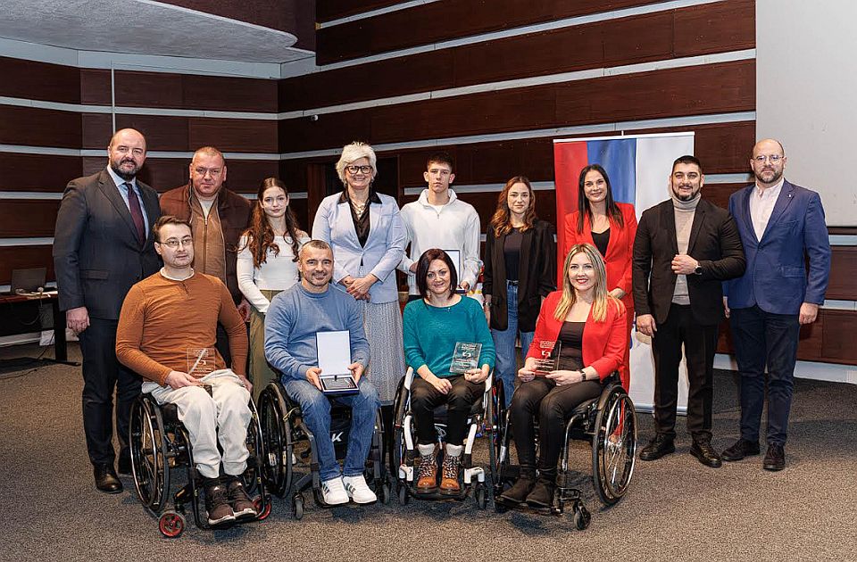 Aleksandra Andrić i Miljan Pušica najbolji sportisti Novog Sada u 2025. godini