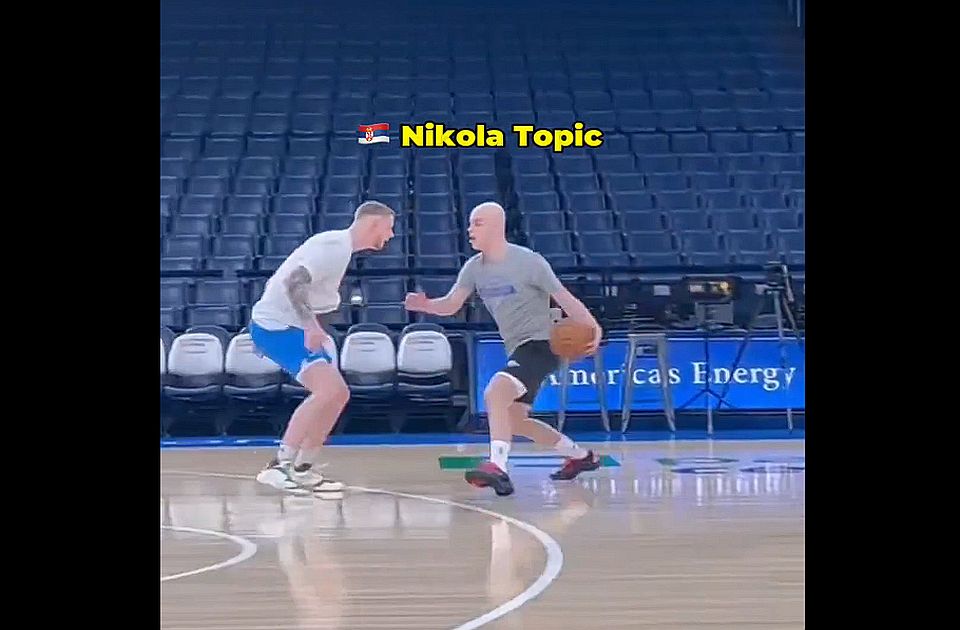 VIDEO: Nikola Topić se vratio na teren posle operacije zbog raka testisa
