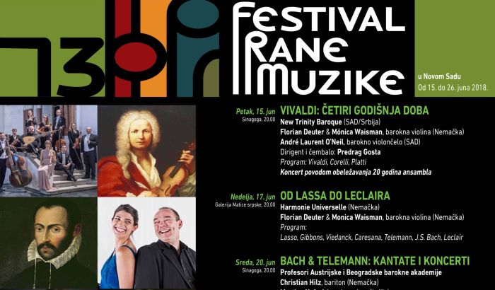 Festival rane muzike u Novom Sadu od 15. juna