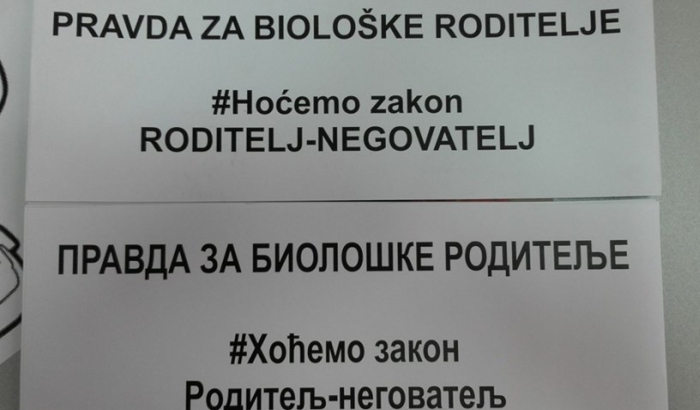 Još uvek se čeka na Zakon "roditelj - negovatelj"