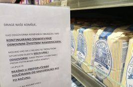 FOTO: Brašna ima dovoljno, ali prodavnica preporučuje Novosađanima koliko da kupuju