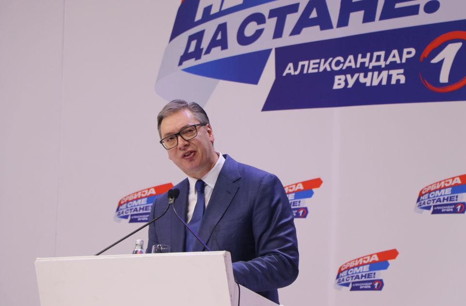 Vučić: Neće biti velikog skupa SNS na Vidovdan, nikad nismo organizovali kontramitinge