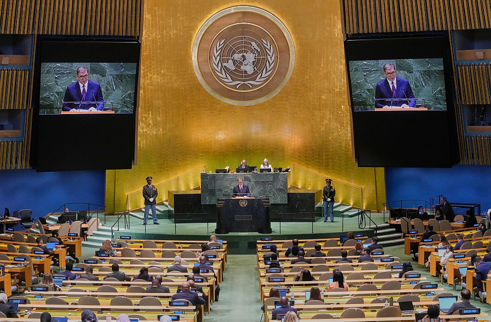 Delegacija Srbije uložila zvaničnu notu UN zbog ulaska Vjose Osmani na Generalnu skupštinu