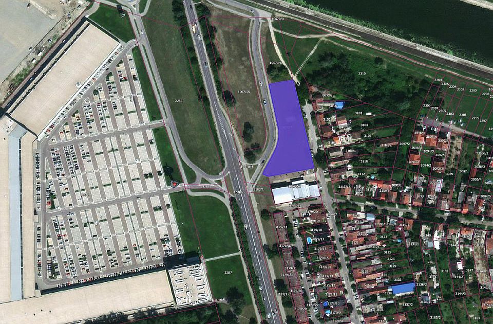 Pokrajina prodaje zemljište preko puta Tržnog centra BIG