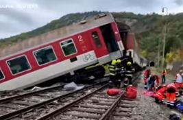 VIDEO: Sudarila se dva voza u Slovačkoj, najmanje 100 povređenih