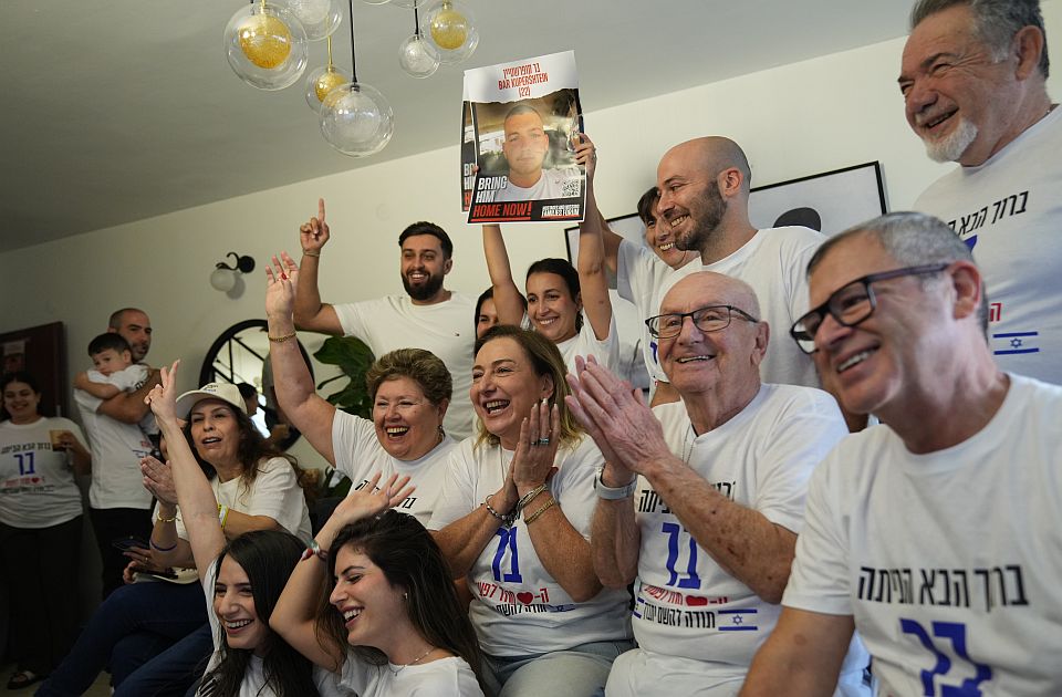 Hamas oslobađa taoce, među njima i državljanin Srbije Alon Ohel