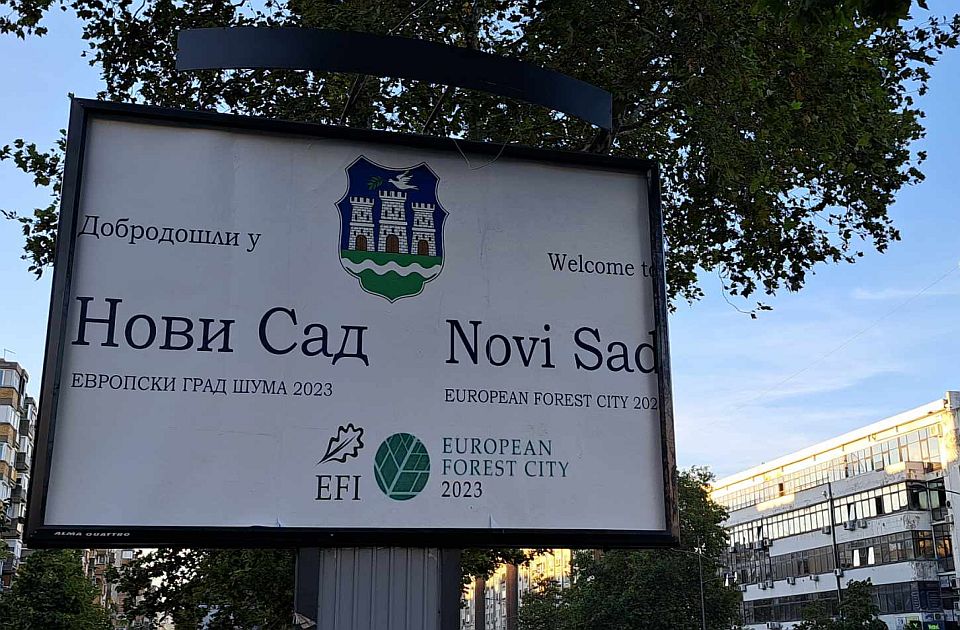 Novom Sadu zvanično uručeno priznanje "Evropski grad šuma": Vidite li ih negde?