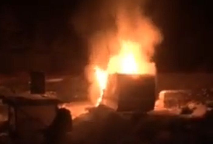 VIDEO: Policija istražuje uzrok požara na gradilištu mini-hidrocentrale u Rakiti
