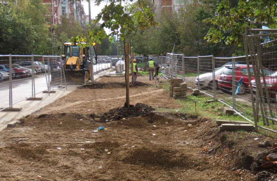 Počela izgradnja parkinga u delu Novog naselja: Biće 26 mesta