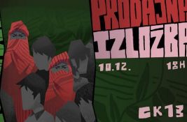 Benefit izložba za Palestinu u sredu u CK13