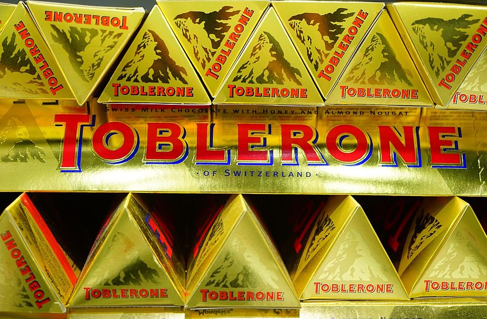 Toblerone moraju da promene izgled pakovanja