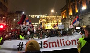 VIDEO, FOTO: Na hiljade građana ponovo na ulicama Beograda, protesti i u drugim gradovima