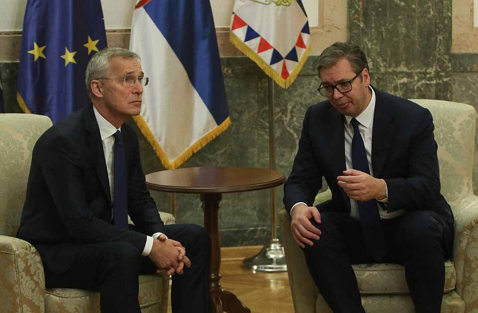 Stoltenberg nakon sastanka sa Vučićem: Odgovorni za napad u Banjskoj moraju pred lice pravde