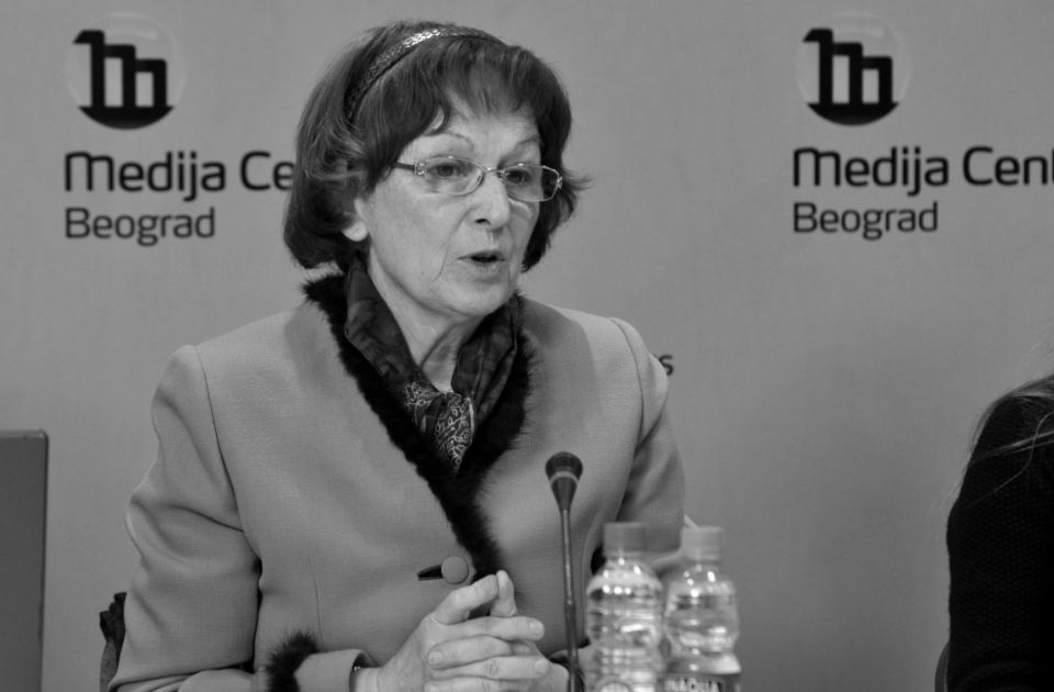 In memoriam: Dr Slobodanka Markov Seka - sociologija kao nauka o životu