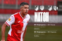 Rakov i Korona poslednji rivali Vojvodine na pripremama