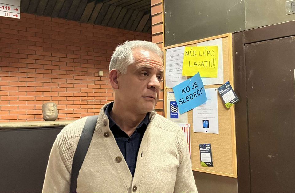 Alanović: Kako je reagovala policija, da li u skladu sa svojim ovlašćenjima, ne mogu da odredim