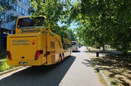 Policija zaustavila autobus Jaćimovića: Priveden Jaćimovićev sin i još troje