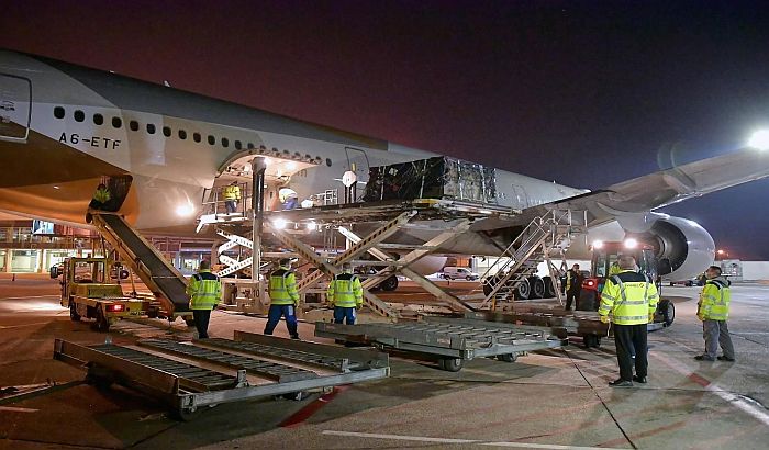 Srbiji stigao prvi deo pomoći iz Ujedinjenih Arapskih Emirata