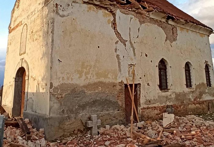  U ruševinama crkve kod Petrinje pronađeno telo orguljaša