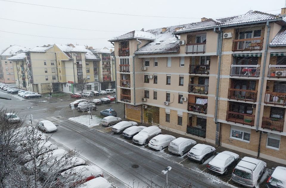 FOTO: Zabeleo se Novi Sad, očekuje li nas sneg i u narednim danima?