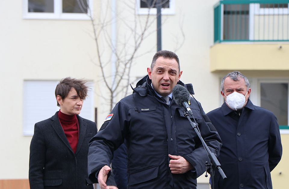 Vulin: Za postupanje policije sva odgovornost je moja, sve je bilo u skladu sa zakonom