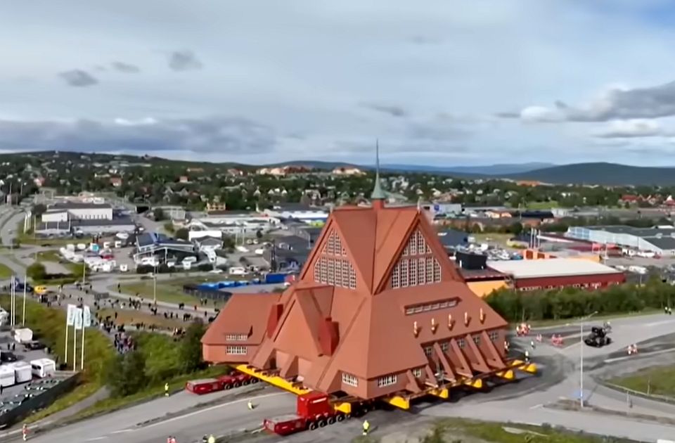 Ceo švedski grad će biti premešten zbog širenja rudnika