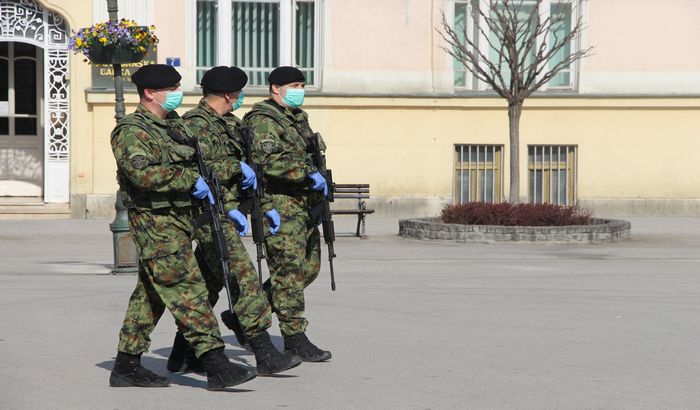 Desetine vojnika u Vojvodini zaražene virusom korona