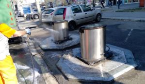 Čistoća počinje sa intenzivnom dezinfekcijom raskrsnica i trotoara