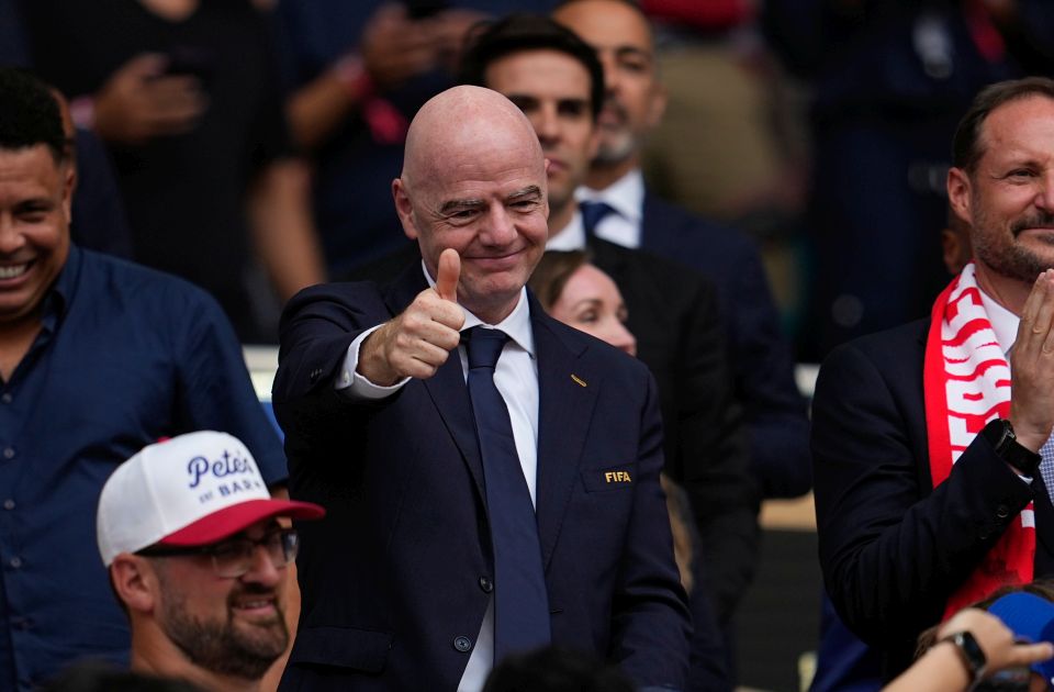 Infantino: Razmotrićemo proširenje Svetskog prvenstva na 64 reprezentacije