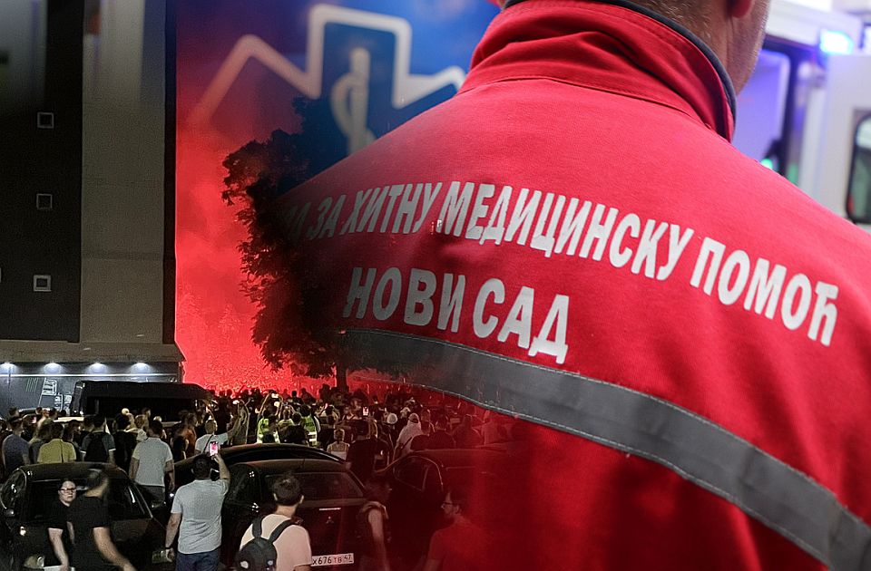 Direktor Hitne o navodnom prenošenju palica za SNS: Direktor Hitne o navodnom prenošenju palica za SNS:
