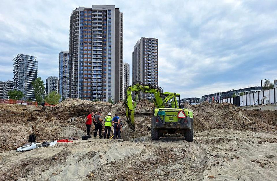 MUP u subotu ujutru uklanja bombu iz Drugog svetskog rata, pronađenu na gradilištu Beograda na vodi