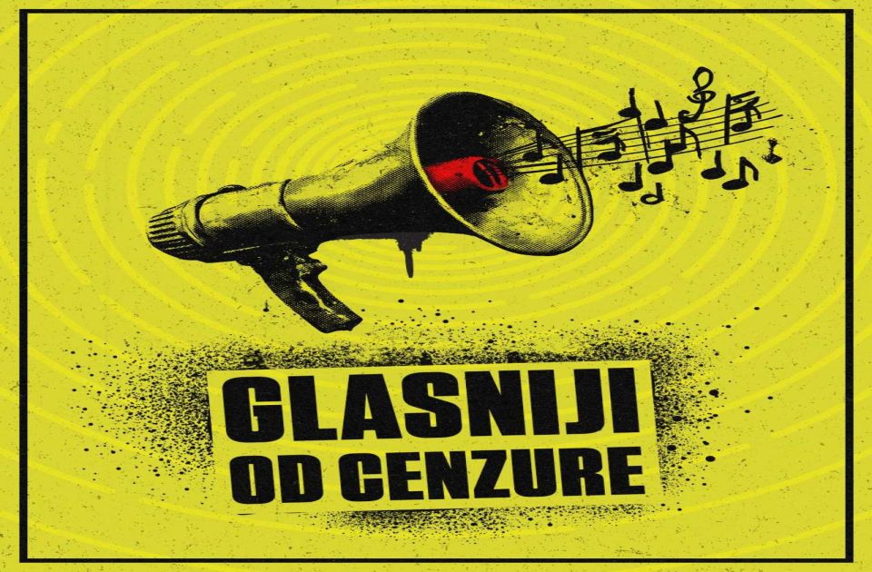 "Glasniji od cenzure": Muzičari poručuju - nećemo biti ućutkani!