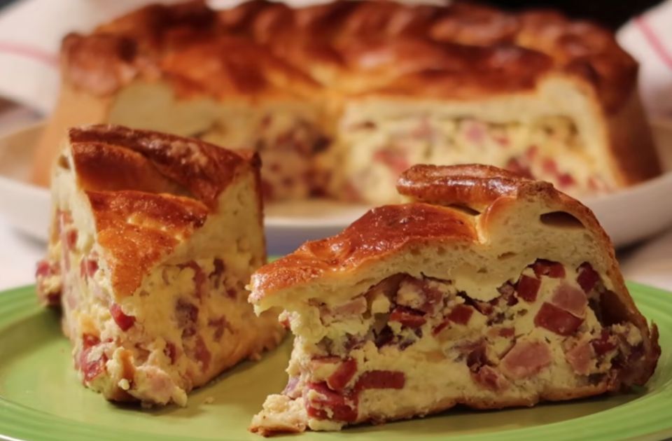 VIDEO: Italijani za Uskrs često prave pizza rustica - koja izgleda kao pita
