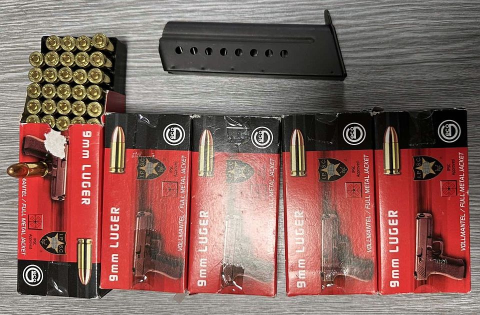Na Batrovcima zaplenjeno 250 metaka