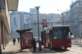 Obustavljen gradski prevoz u centru Beograda