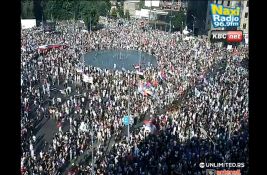 UŽIVO BLOG Vidovdanski protest: Puni se Slavija, program u Pionirskom parku