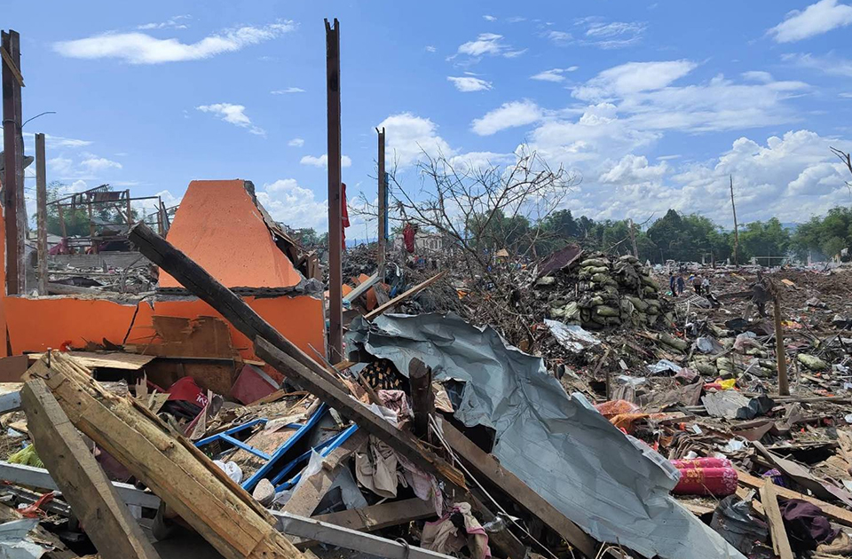 Više od 45 osoba poginulo prilikom eksplozije u zgradi u Mjanmaru 