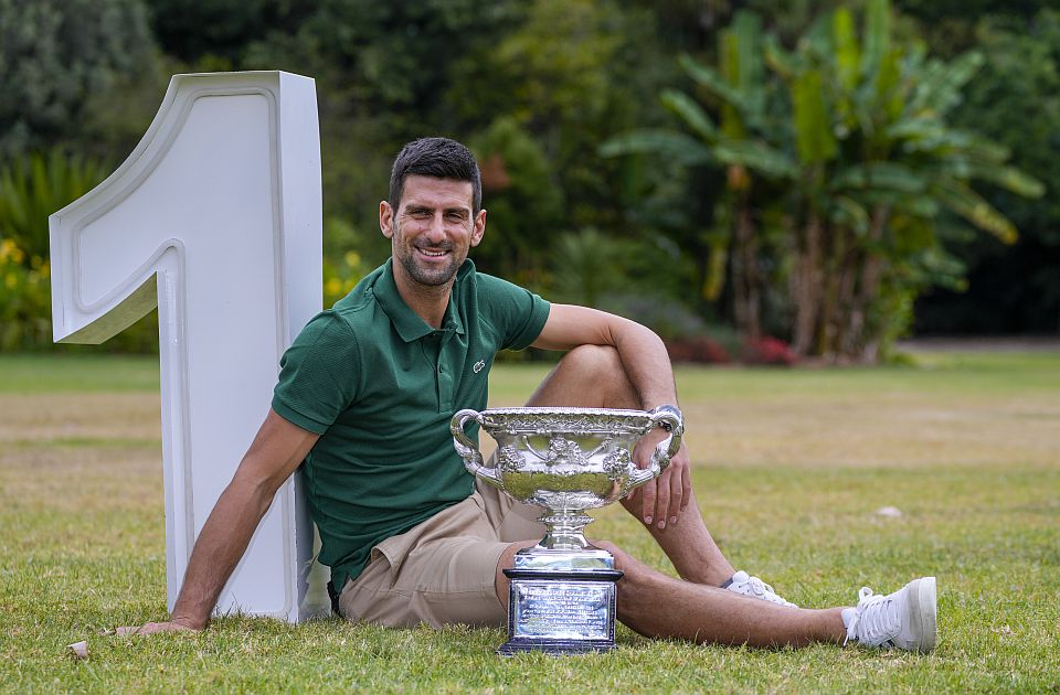 Novak Đoković od danas ponovo najbolji teniser na svetu