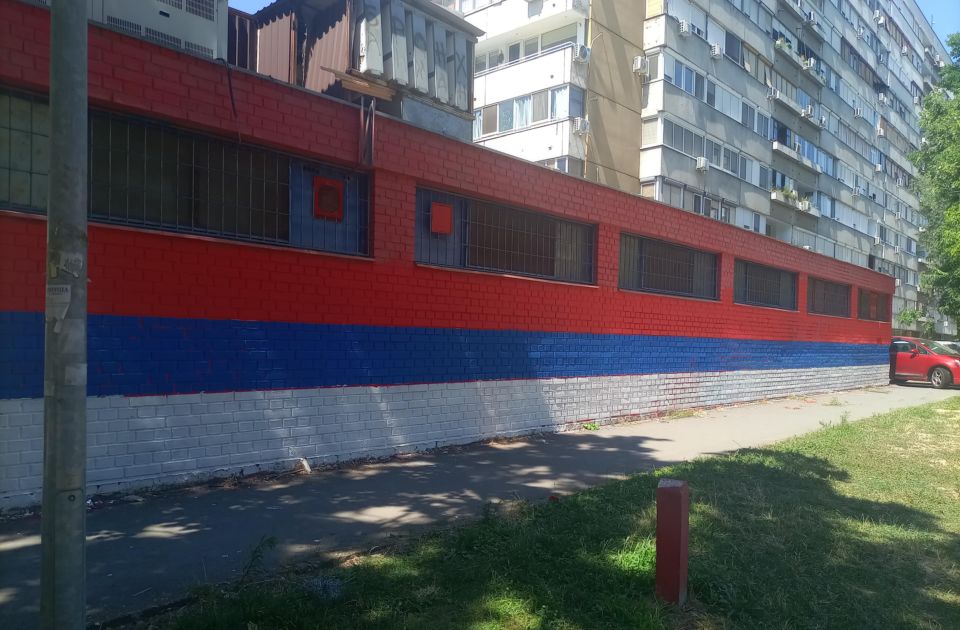 VIDEO: Veći broj muškaraca na Limanu ponovo iscrtao trobojke po zgradama, tokom dana došlo i do tuče