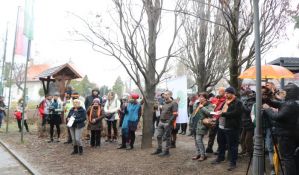 FOTO, VIDEO: Održan protest ispred sedišta JPNP 