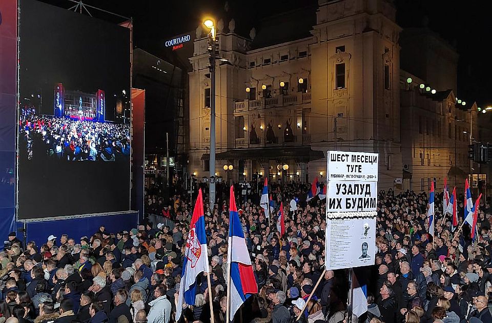 RIK: Skup "Srbija protiv nasilja" ispred našeg sedišta i reči da se "ne igramo" nedopustiv pritisak