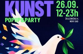 Kunst popup u subotu po treći put u Novom Sadu: Prodajna izložba, žurka i prikupljanje sredstava za studente