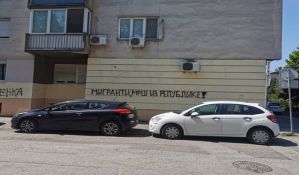 Pokrajinski ombudsman osudio grafit mržnje prema migrantima na Grbavici