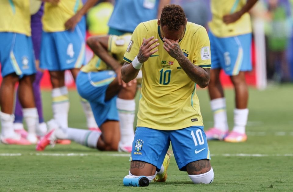 Nejmar se povlači iz reprezentacije Brazila 