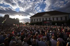 Orbanove pristalice protestovale protiv smene predsednika Tamaša Suljoka