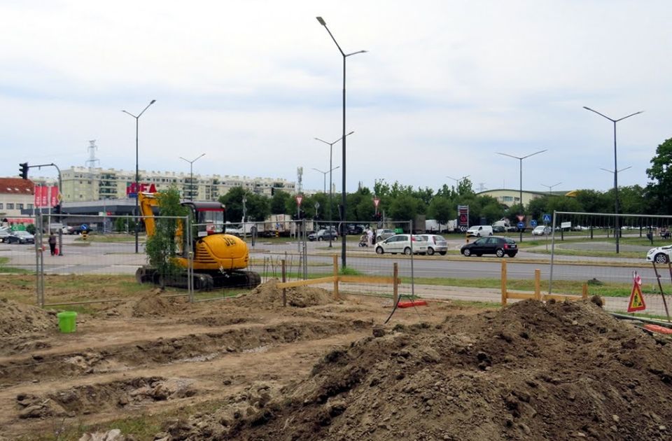 Počela izgradnja "NS bajk" stanice na Novom naselju