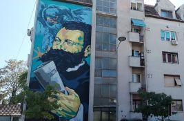 VIDEO, FOTO: Veliki mural u čast Svetozara Miletića u Novom Sadu