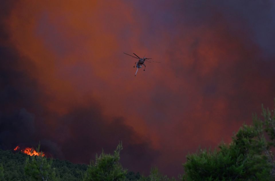 Šumski požari se smiruju u zapadnoj Evropi, ali se pogoršavaju u Grčkoj